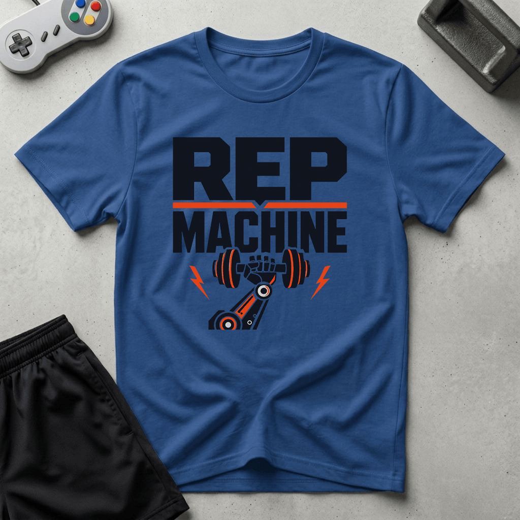 Rep Machine T-Shirt - Royal