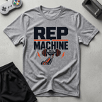 Rep Machine T-Shirt - Sport Grey