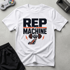Rep Machine T-Shirt - White