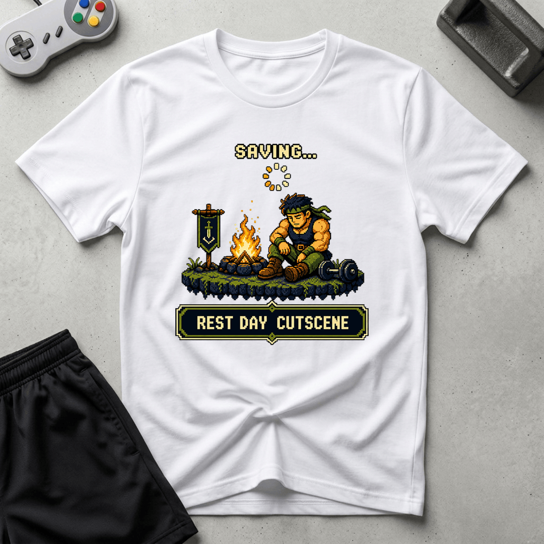 Rest Day Cutscene T-Shirt - White