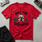 Roll For Strength T-Shirt - Red