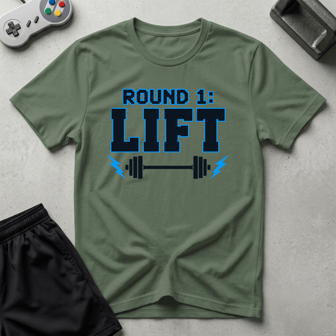 Round 1 Lift T-Shirt - Military Green