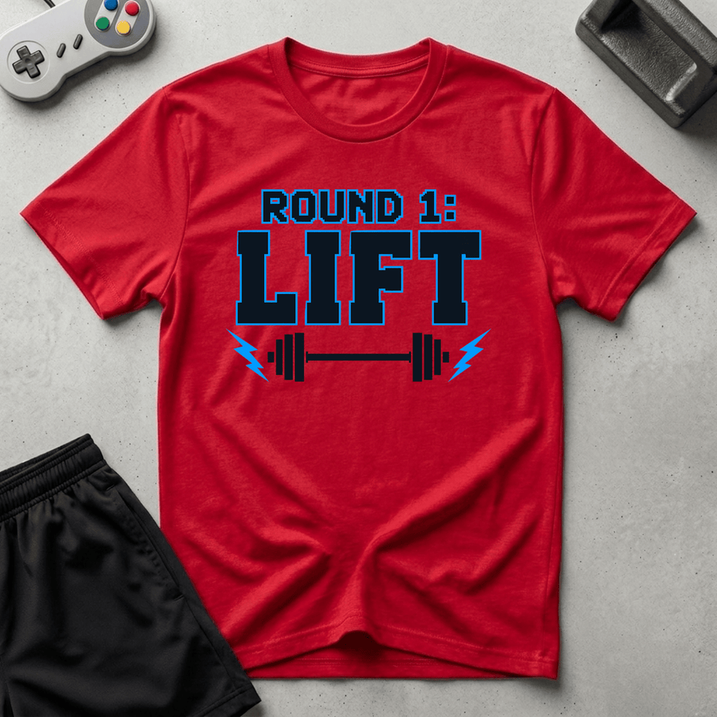 Round 1 Lift T-Shirt - Red