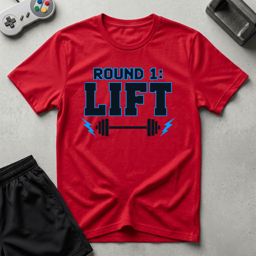 Round 1 Lift T-Shirt - Red