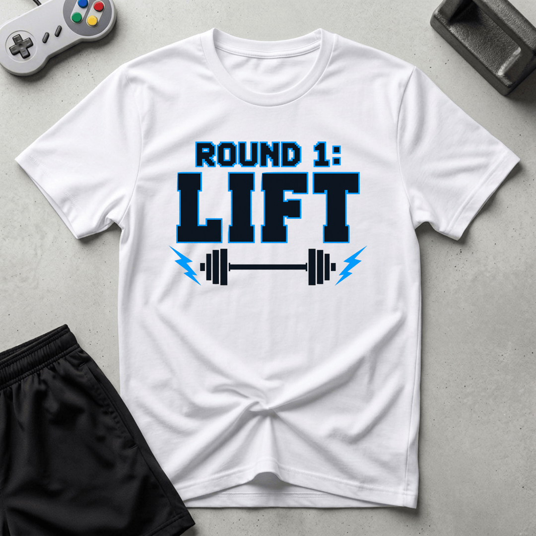 Round 1 Lift T-Shirt - White