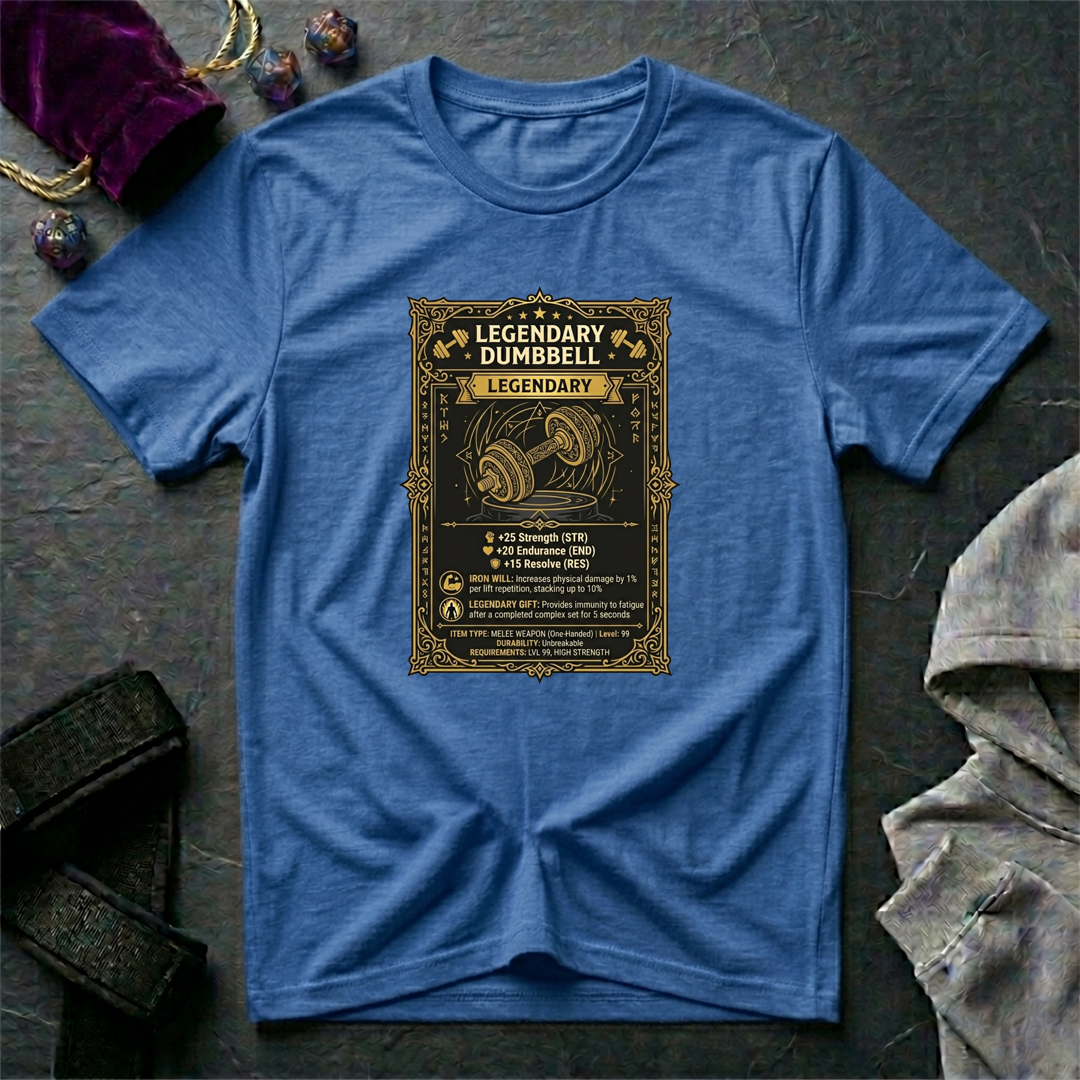 Legendary Dumbbell T-Shirt