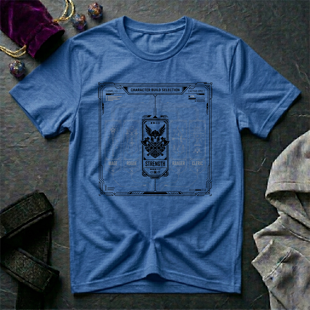 Character Build T-Shirt