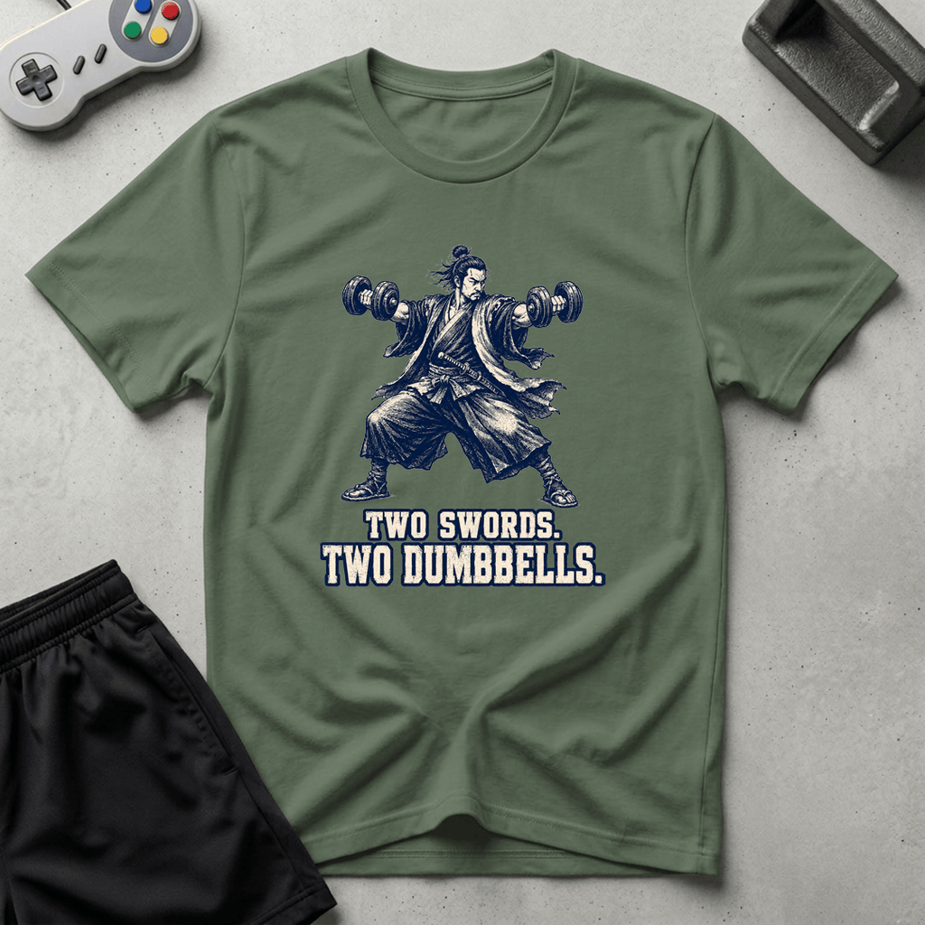 Samurai Strength T-Shirt - Military Green