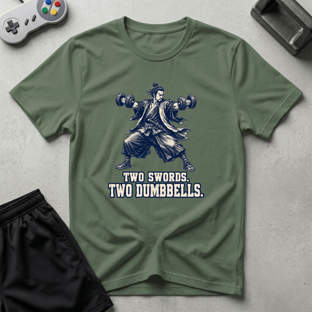 Samurai Strength T-Shirt - Military Green