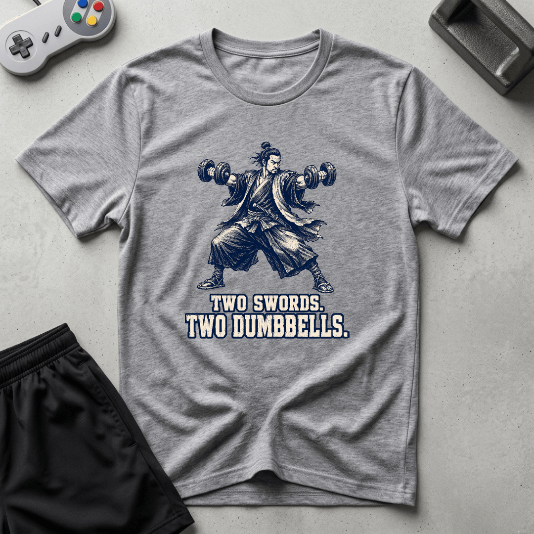 Samurai Strength T-Shirt - Sport Grey