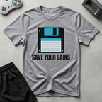Save Your Gains T-Shirt - Sport Grey