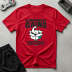Schrodingers Gains T-Shirt - Red