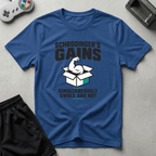 Schrodingers Gains T-Shirt - Royal