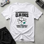 Schrodingers Gains T-Shirt - White