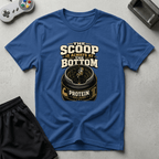 Scoop In The Bottom T-Shirt - Royal