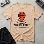 Spawn Point Gym T-Shirt - Natural