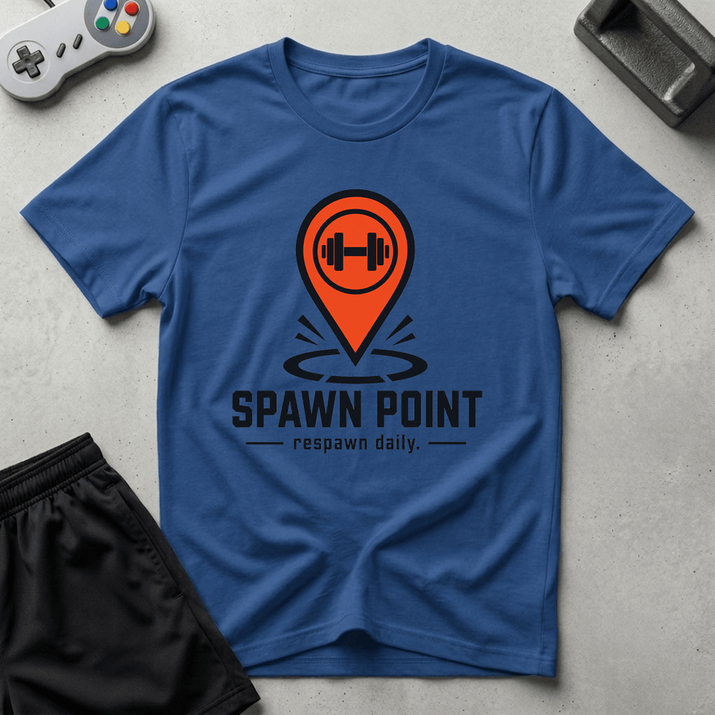 Spawn Point Gym T-Shirt - Royal