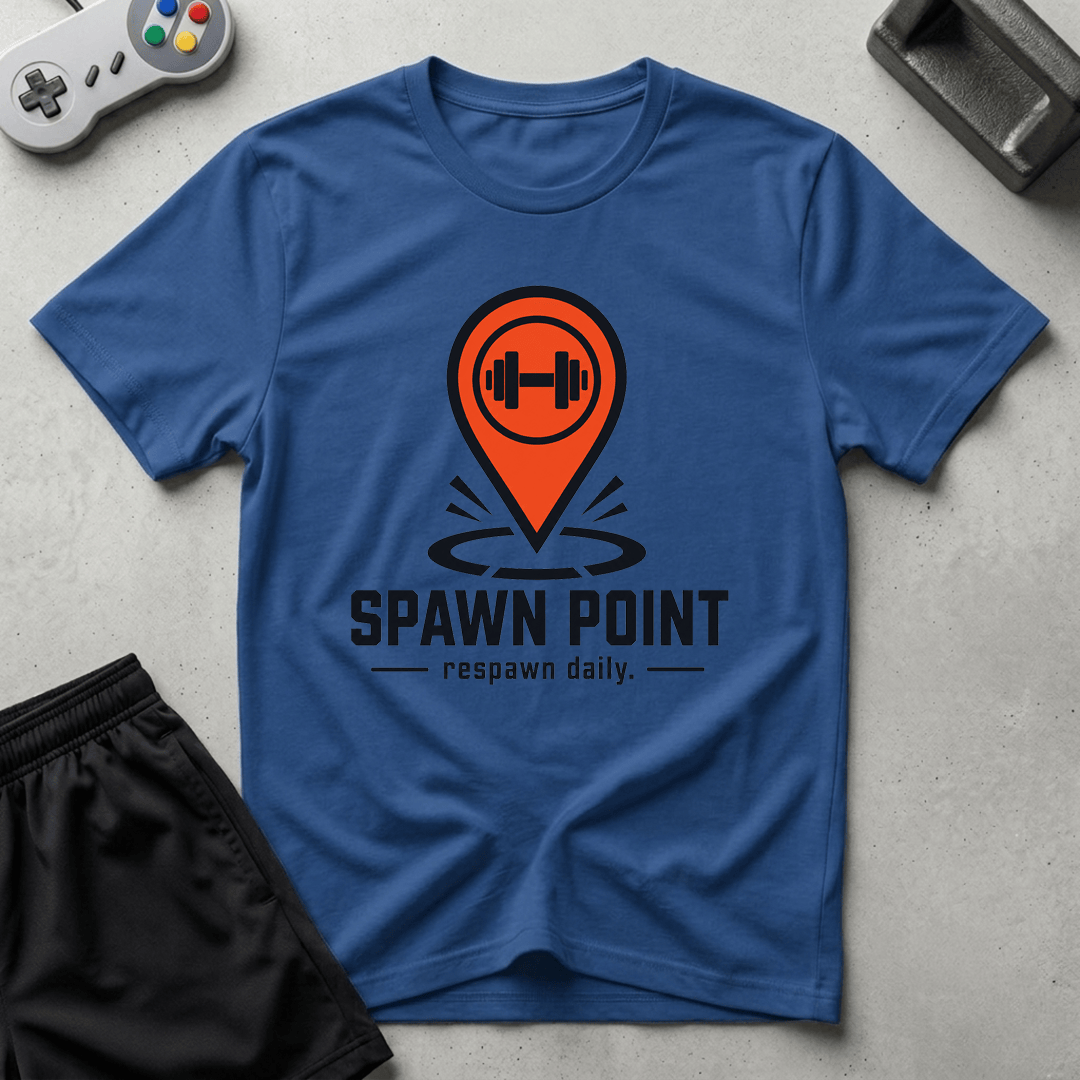 Spawn Point Gym T-Shirt - Royal