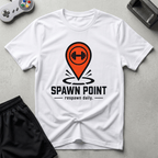 Spawn Point Gym T-Shirt - White