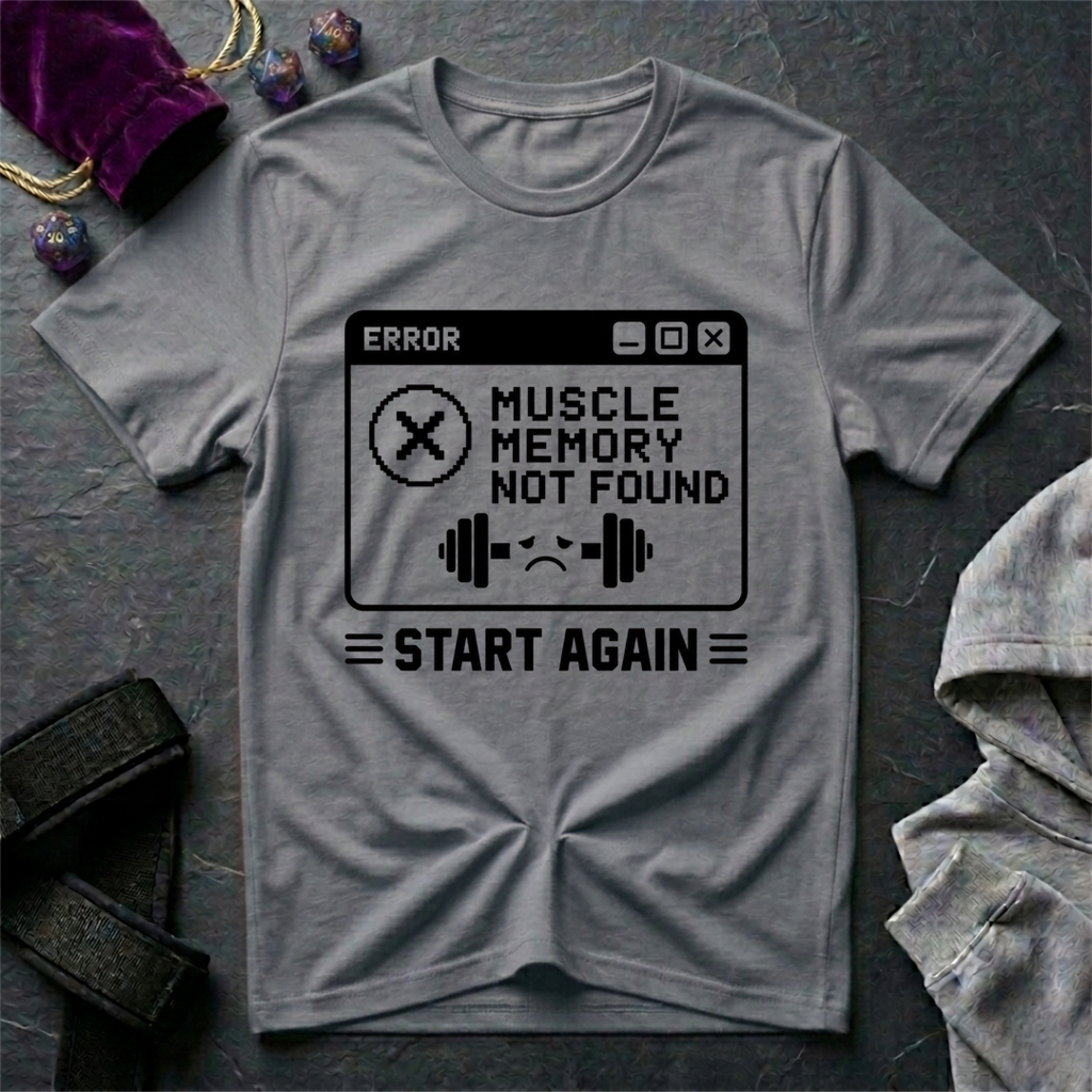 Muscle Memory Not Found T-Shirt