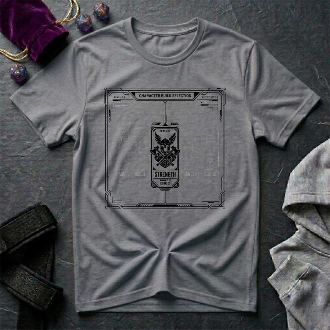 Character Build T-Shirt