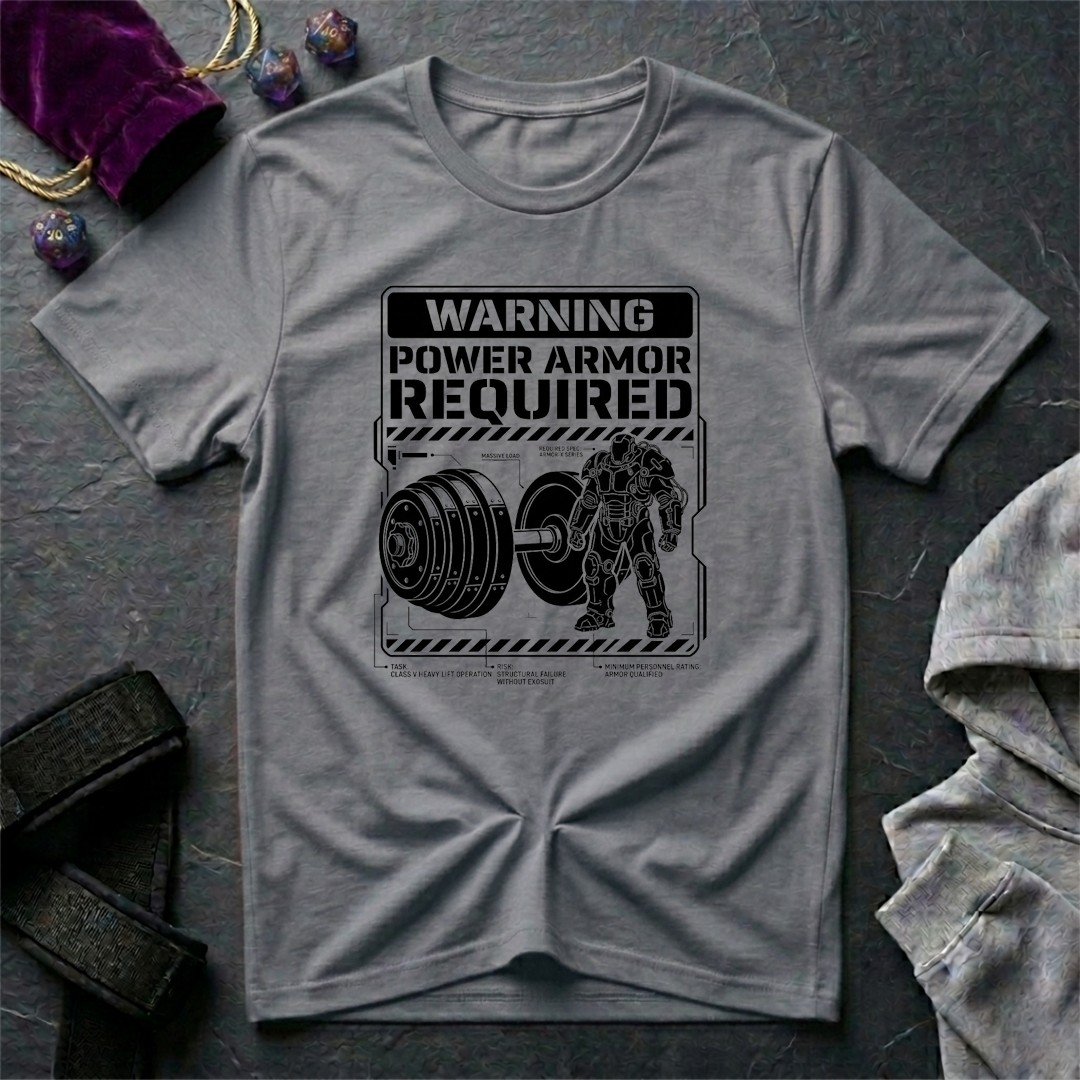 Power Armor Required T-Shirt