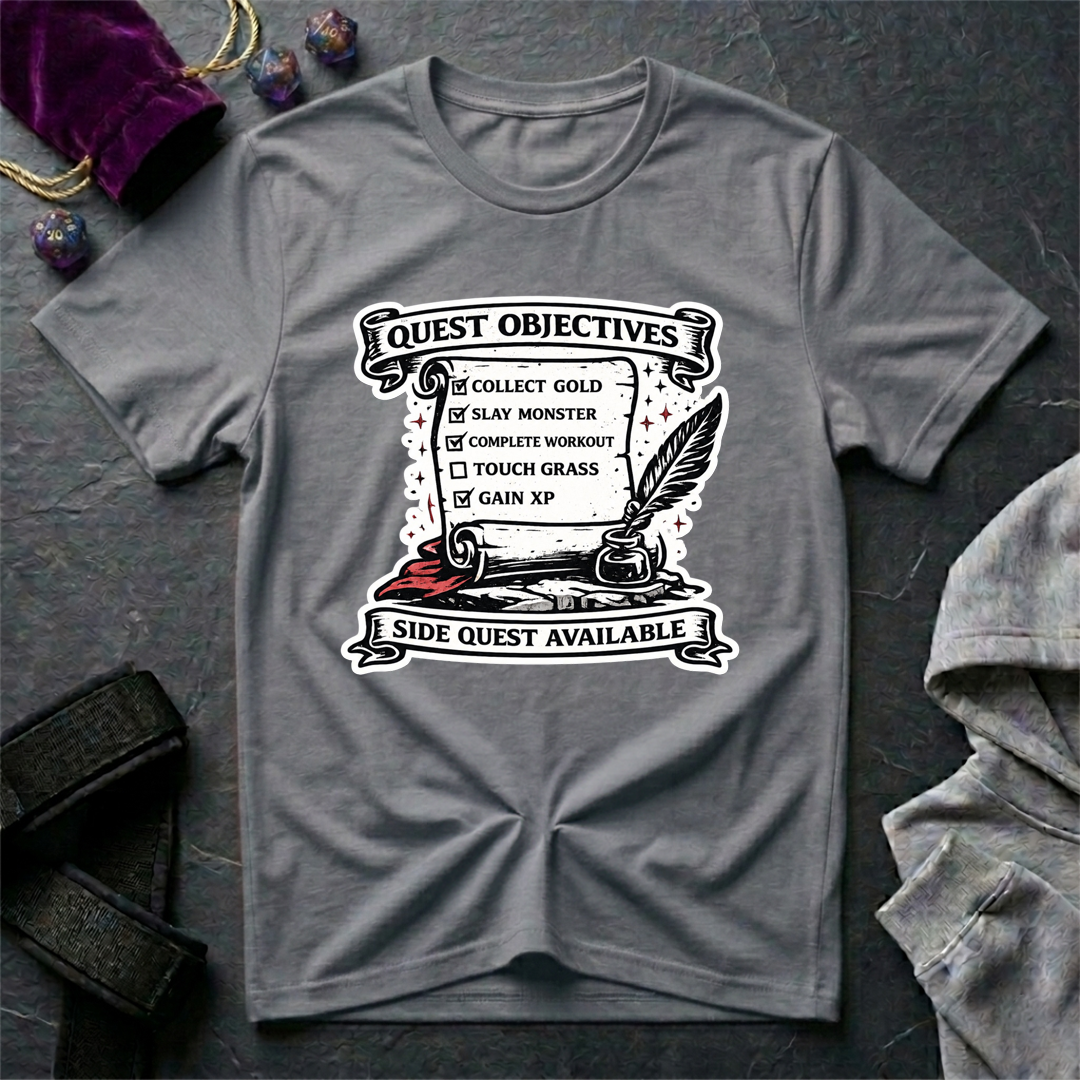 Quest Objectives T-Shirt