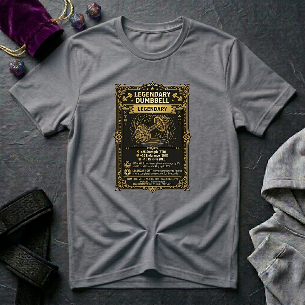 Legendary Dumbbell T-Shirt