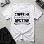 Spotted By Caffeine T-Shirt - White