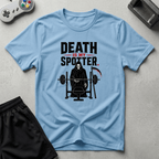 Spotted By Death T-Shirt - Light Blue
