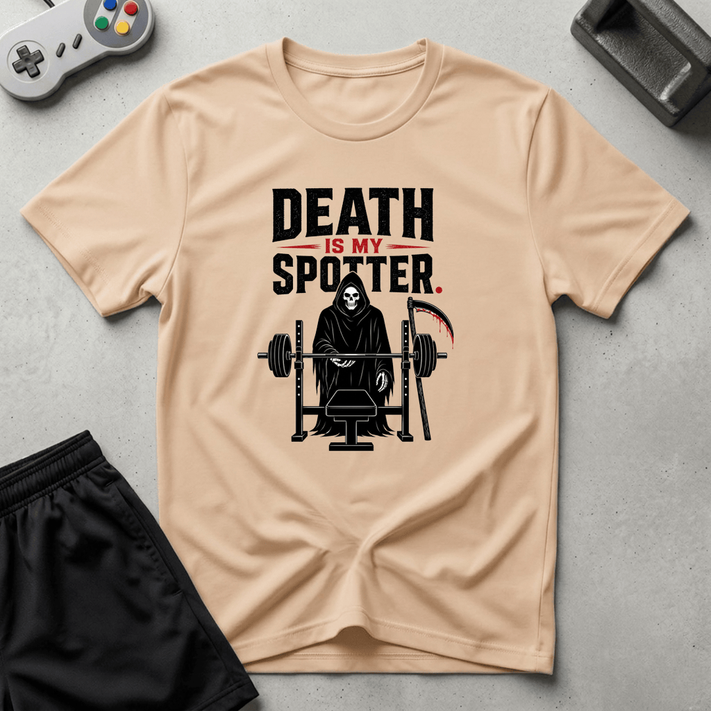 Spotted By Death T-Shirt - Natural