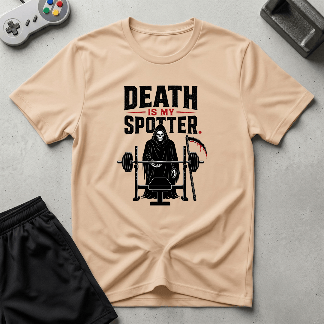Spotted By Death T-Shirt - Natural