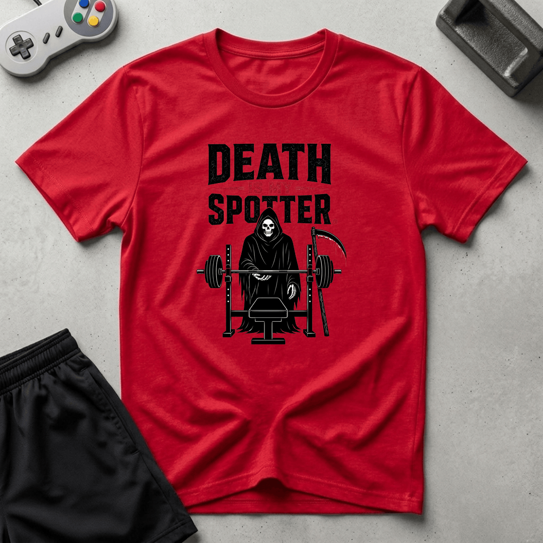 Spotted By Death T-Shirt - Red