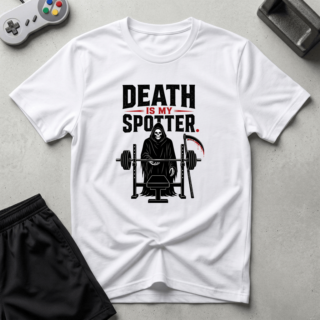 Spotted By Death T-Shirt - White
