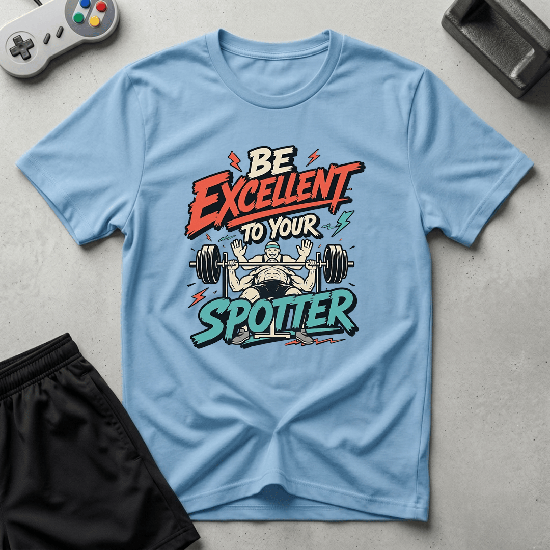 Spotter Hype T-Shirt - Light Blue