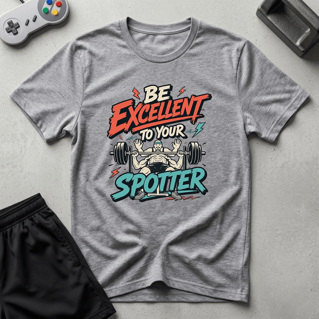 Spotter Hype T-Shirt - Sport Grey
