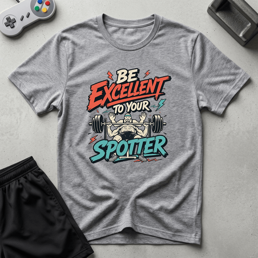 Spotter Hype T-Shirt - Sport Grey