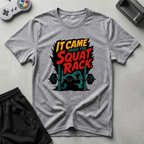 Squat Rack Monster T-Shirt - Sport Grey