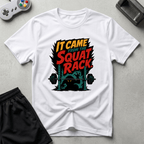 Squat Rack Monster T-Shirt - White
