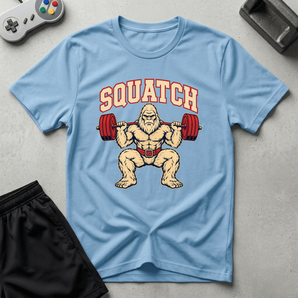 Squatch T-Shirt - Light Blue
