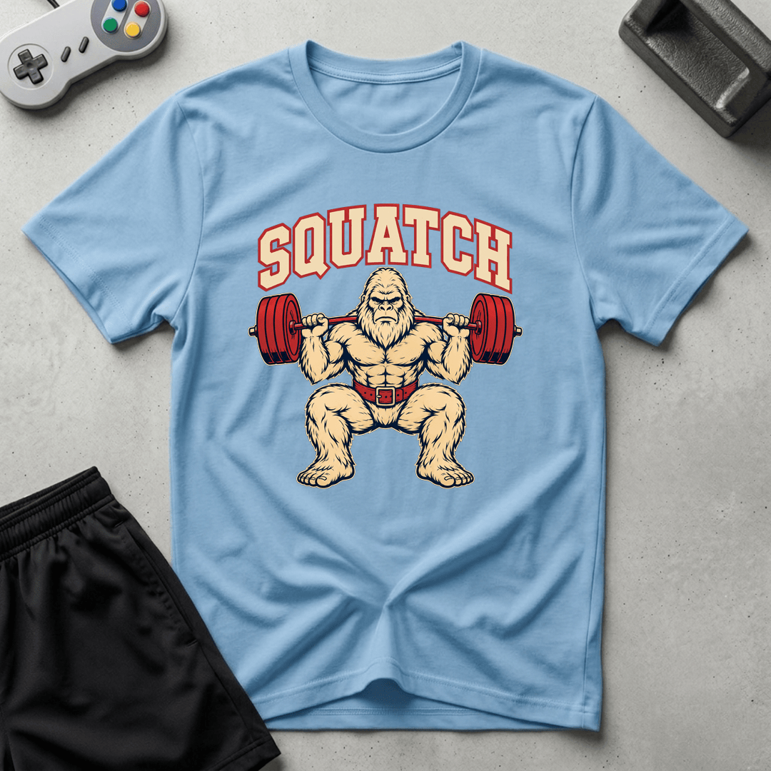 Squatch T-Shirt - Light Blue