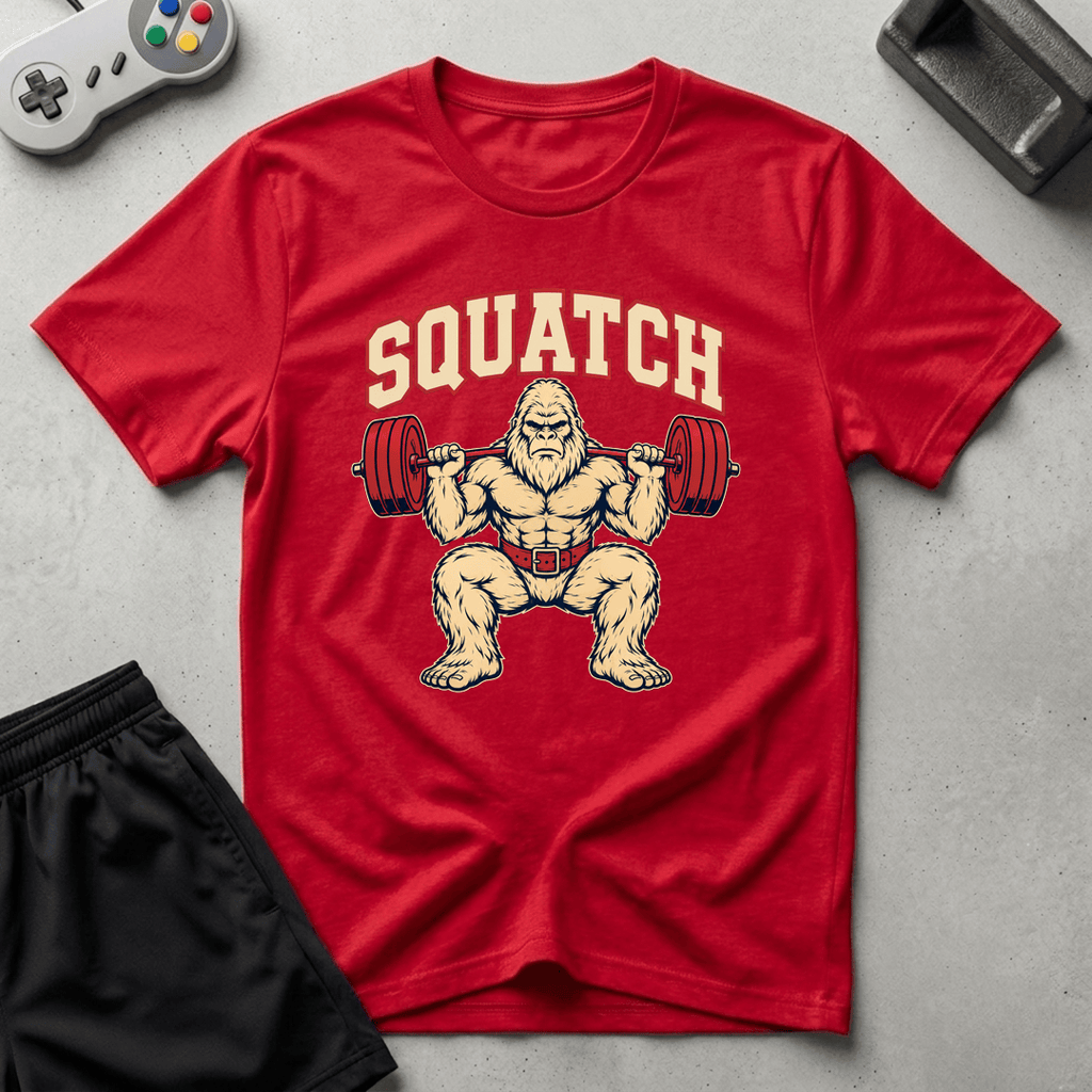 Squatch T-Shirt - Red