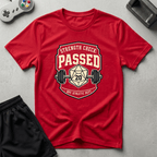 Strength Check Passed T-Shirt - Red