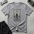 Strength Tarot Card T-Shirt - Sport Grey