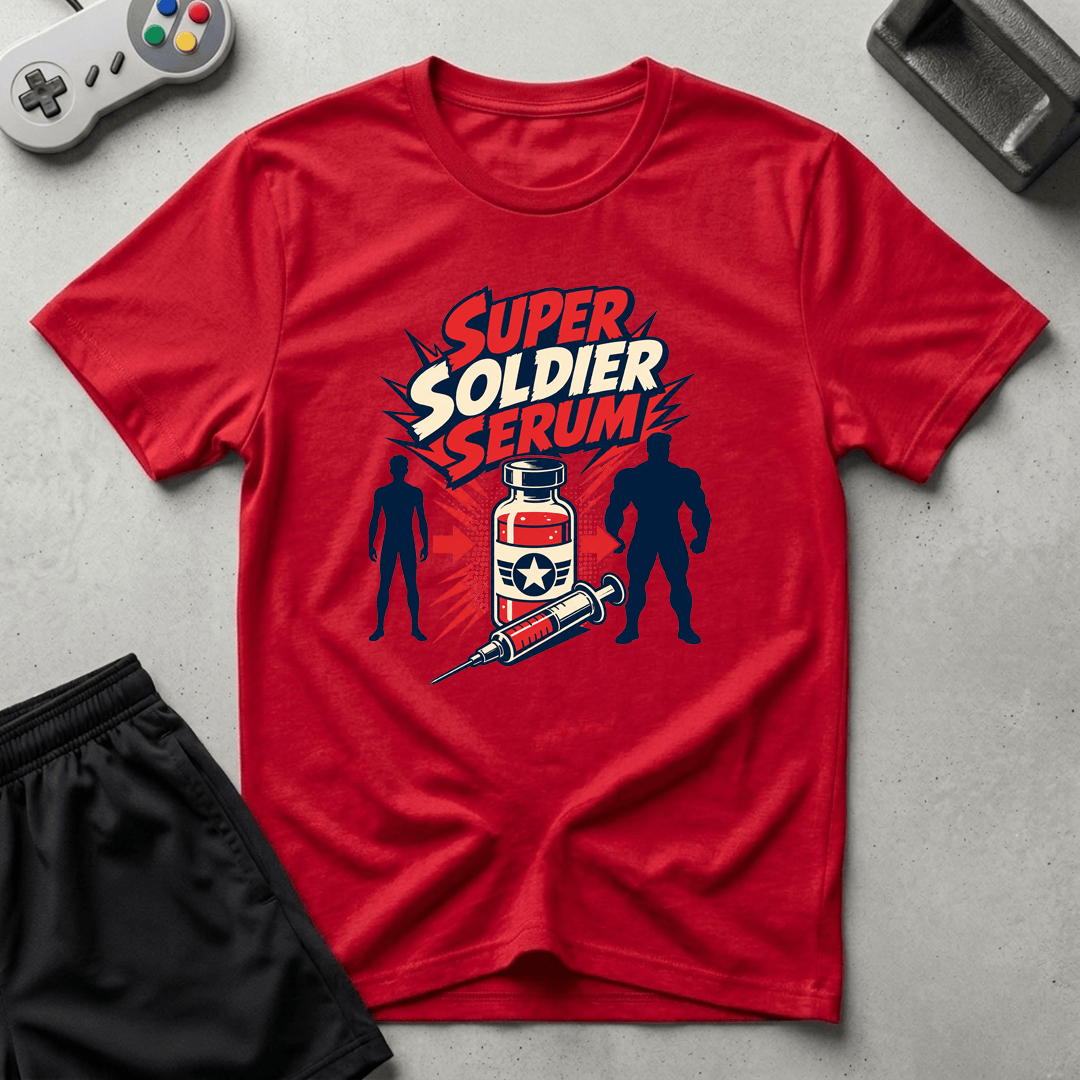 Super Soldier Serum T-Shirt - Red