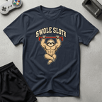 Swole Sloth T-Shirt - Navy