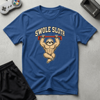 Swole Sloth T-Shirt - Royal