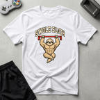 Swole Sloth T-Shirt - White