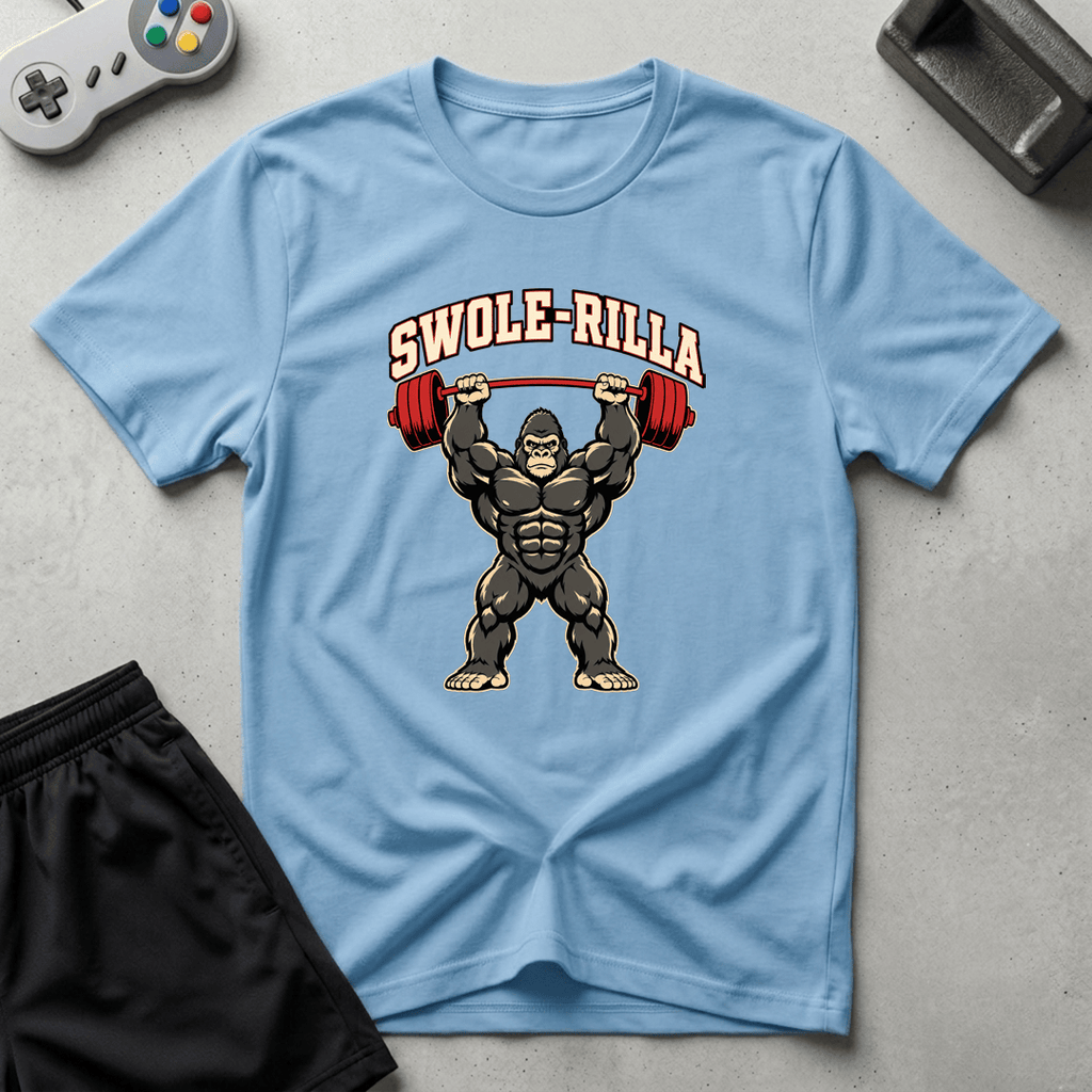Swolerilla T-Shirt - Light Blue