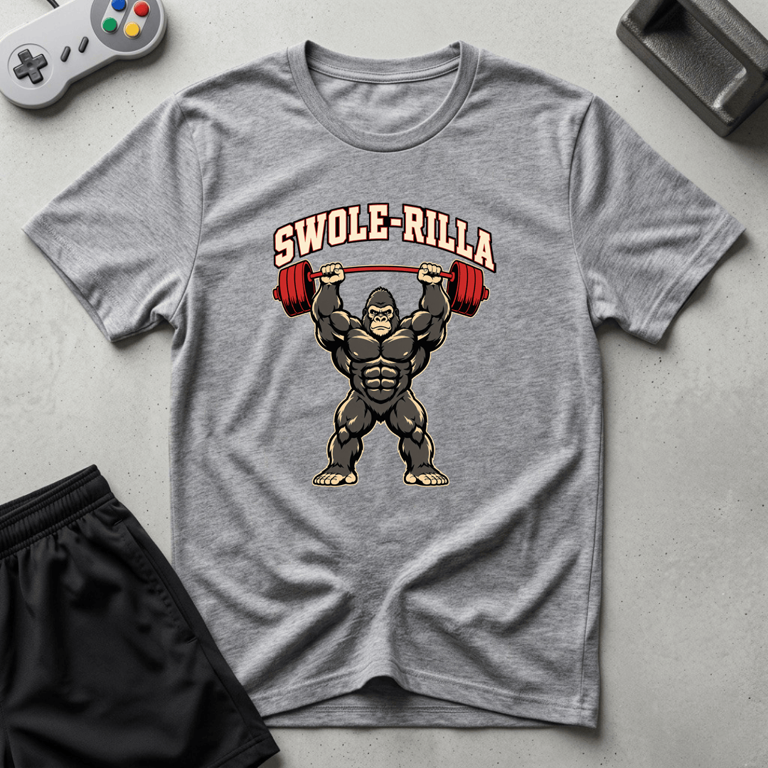Swolerilla T-Shirt - Sport Grey